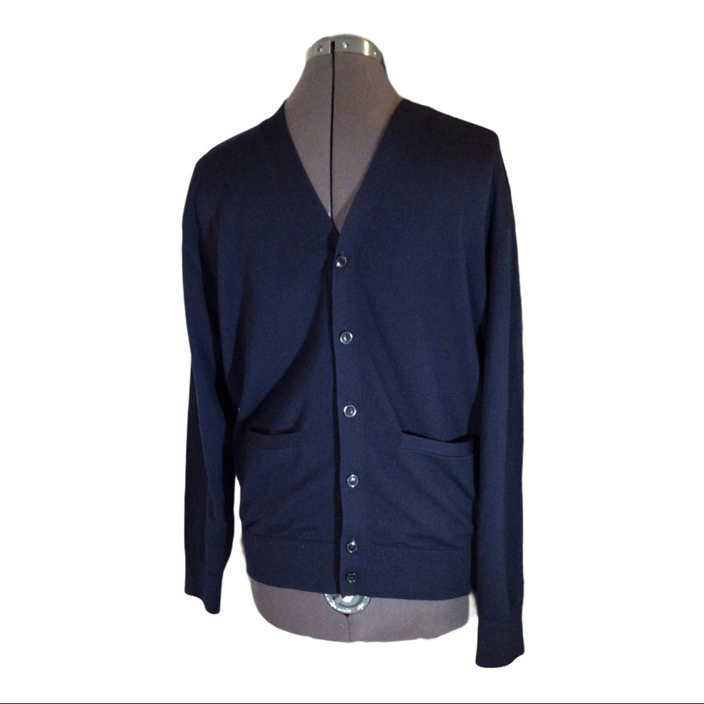 NWT Daniel Cremieux Merino Wool CardiganSize M